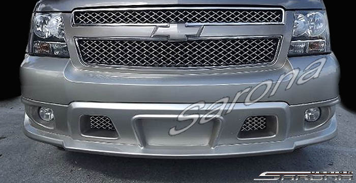 Custom Chevy Suburban  SUV/SAV/Crossover Front Lip/Splitter (2007 - 2014) - $690.00 (Part #CH-017-FA)